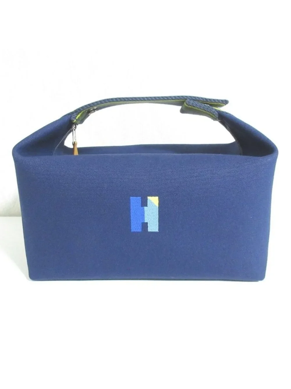 Hermes Brid-a-brac GM Pavillon Pouch Handbag Marine